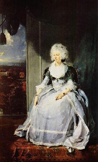 Sir Thomas Lawrence Portrait of Queen Charlotte oil painting picture